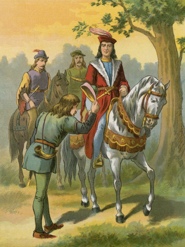 Robin Hood se setkává se sirem Richardem z Lea od American School