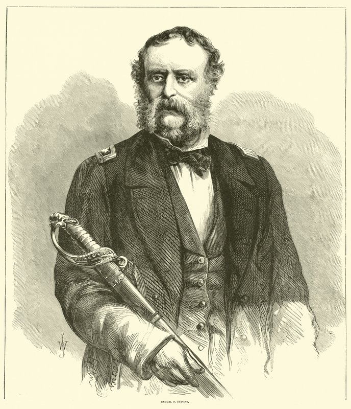 Samuel F Dupont, leden 1863 od American School