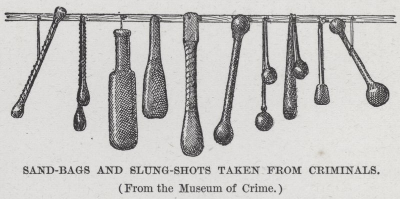Pytle s pískem a výstřely pořízené od Criminals (litho) od American School
