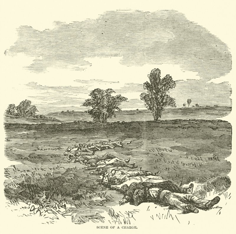Scéna nálože, září 1862 od American School