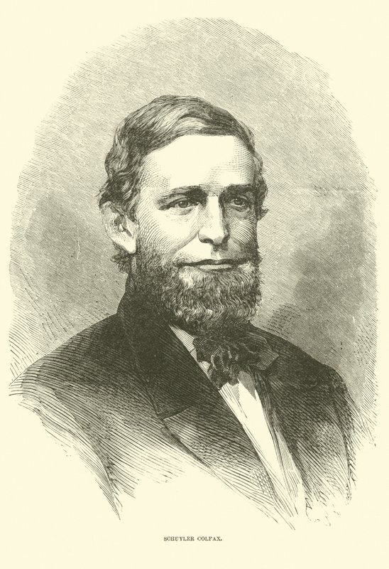 Schuyler Colfax, prosinec 1865 od American School