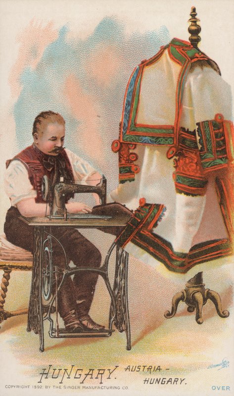 Šicí stroj, Maďarsko, Rakousko-Uhersko od American School