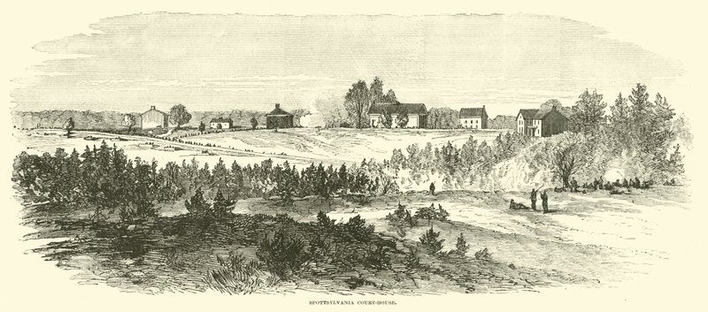 Soud ve Spotsylvánii, květen 1864 od American School