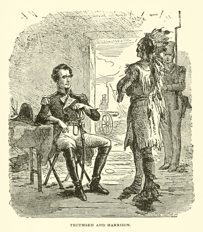 Tecumseh a Harrison od American School