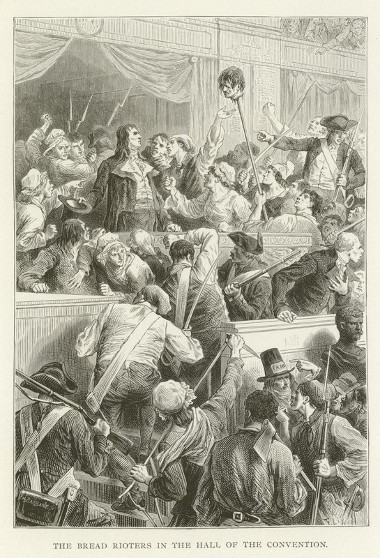 Bread Rioters v sále úmluvy od American School