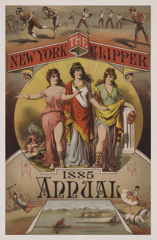 The New York Clipper Annual, 1885 od American School
