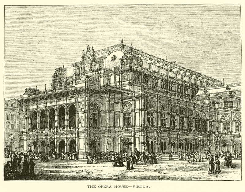 Opera, Vídeň od American School