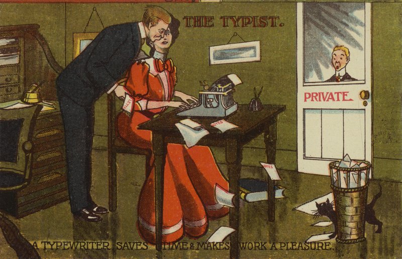 The Typist - psací stroj šetří čas a dělá práci radostí od American School