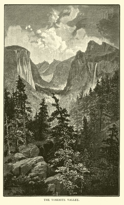 Yosemitské údolí od American School