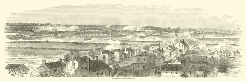 Útok na Maryes Hill, prosinec 1862 od American School
