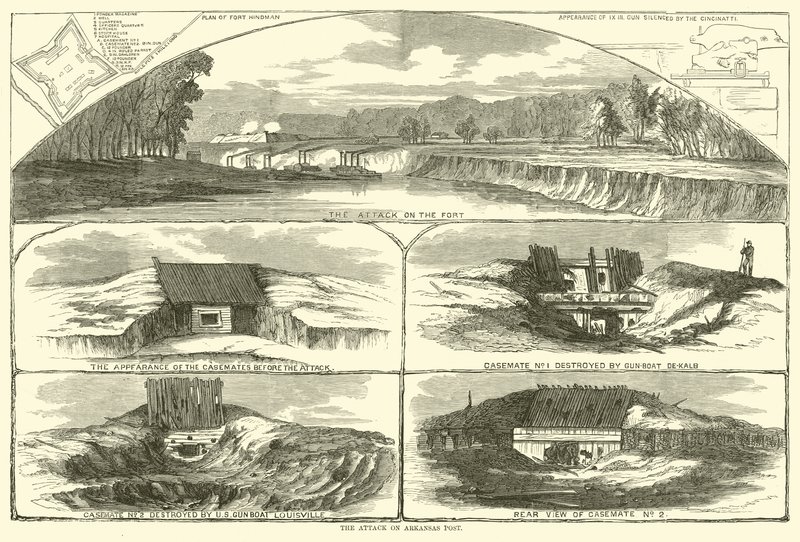 Útok na Arkansas Post, leden 1863 od American School