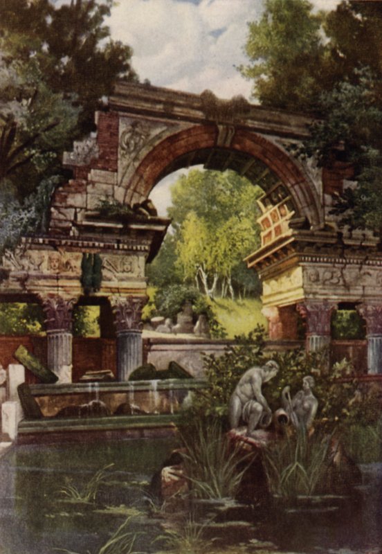 Zahrady Schonbrunn (barevné lito) od American School
