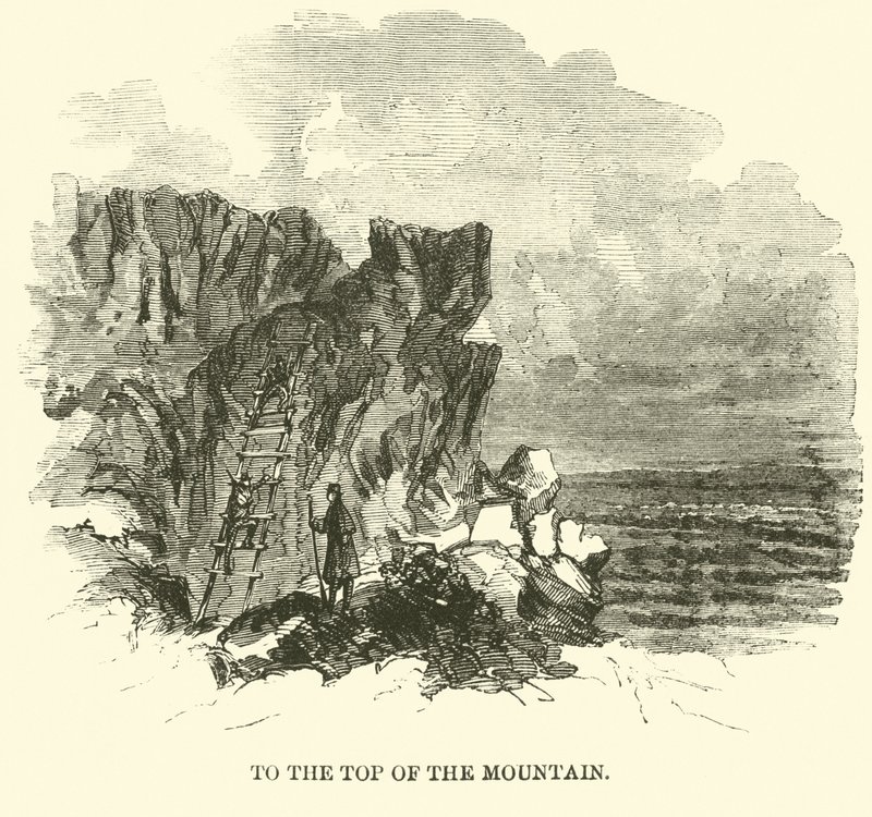 Na vrchol hory, listopad 1863 od American School
