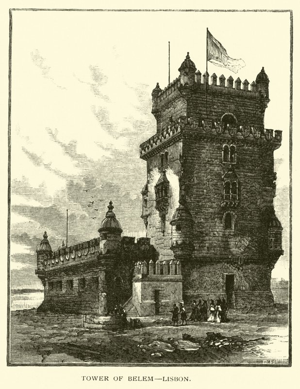 Věž Belem, Lisabon od American School