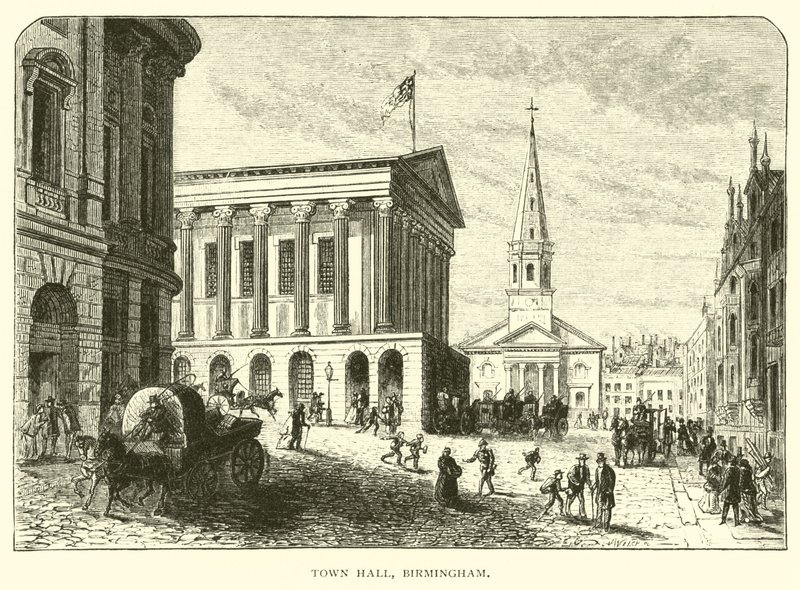 Radnice, Birmingham od American School