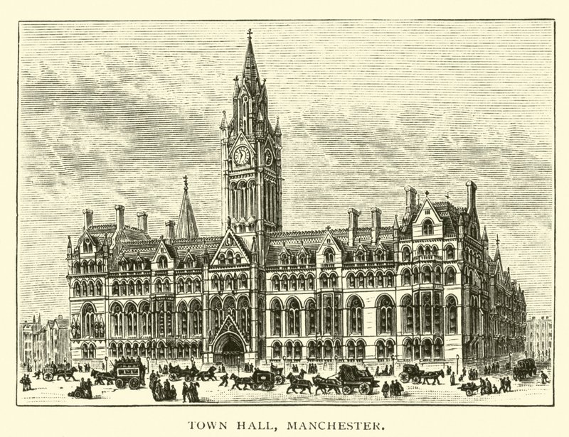 Radnice, Manchester od American School