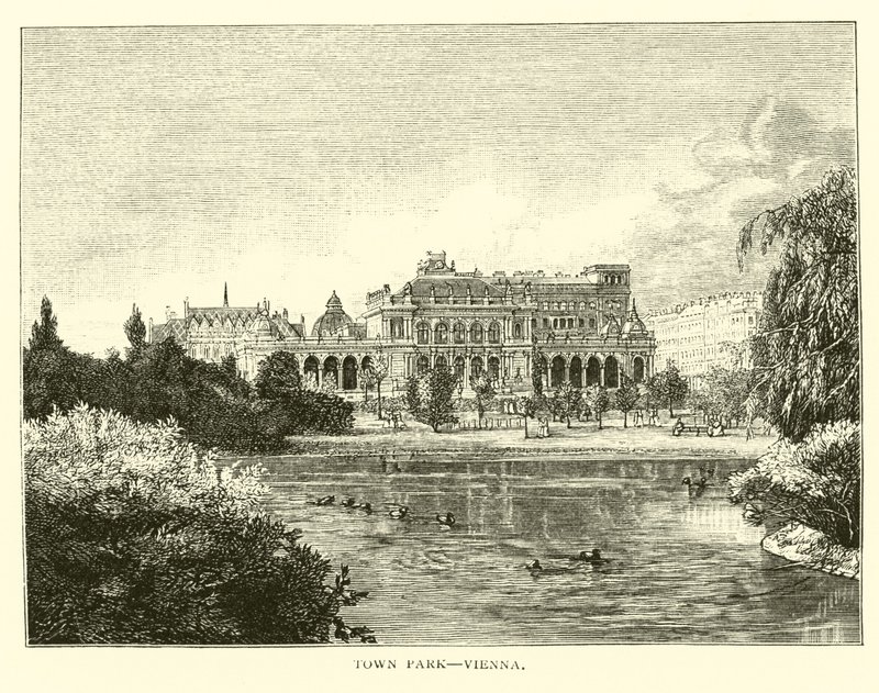 Městský park, Vídeň od American School