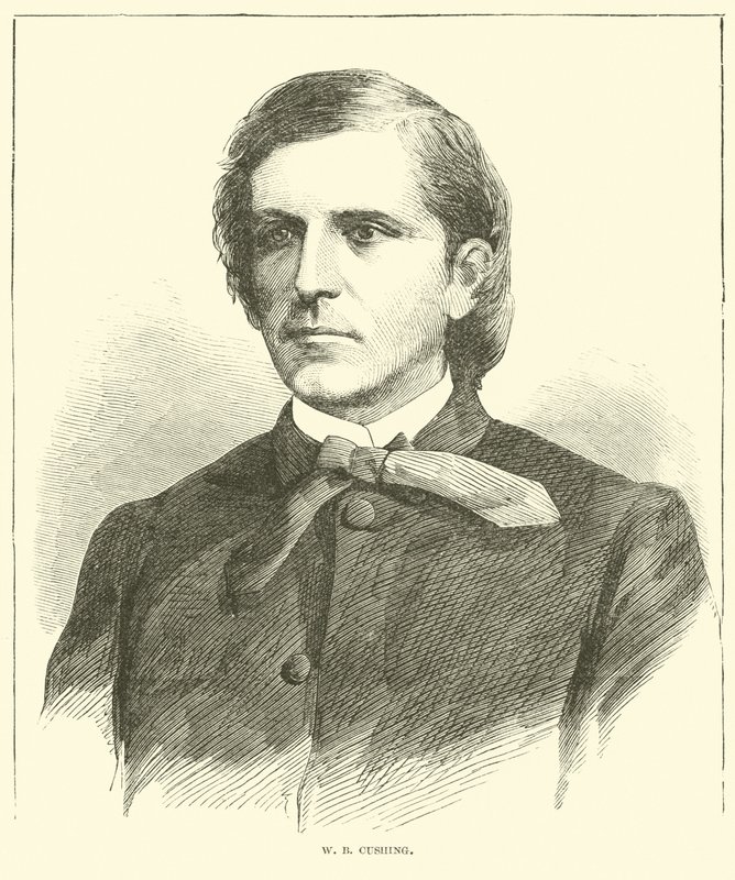 W B Cushing, říjen 1864 od American School