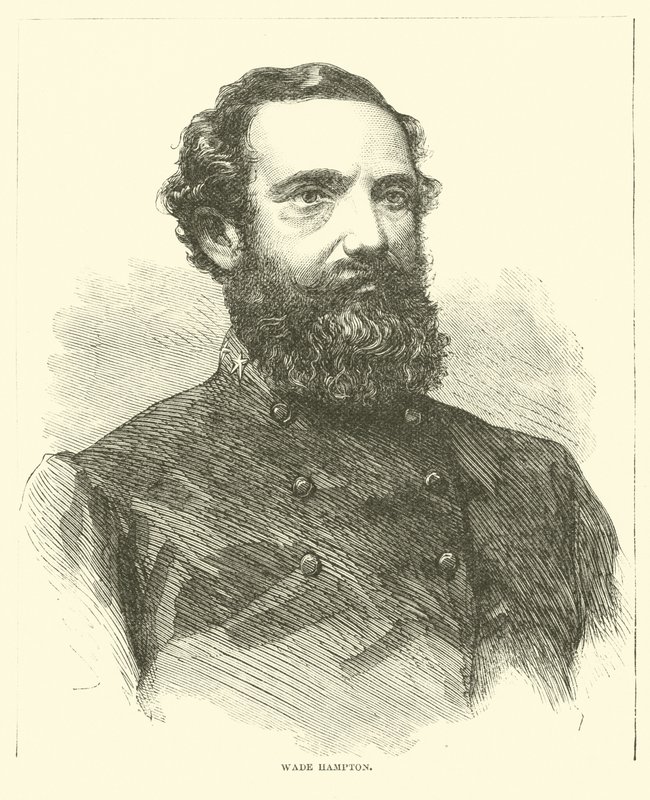 Wade Hampton, únor 1865 od American School
