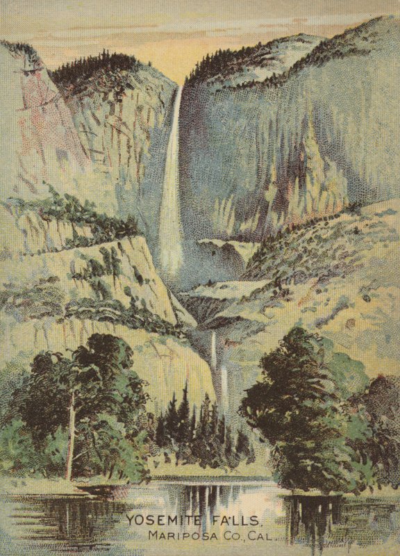 Yosemitské vodopády od American School