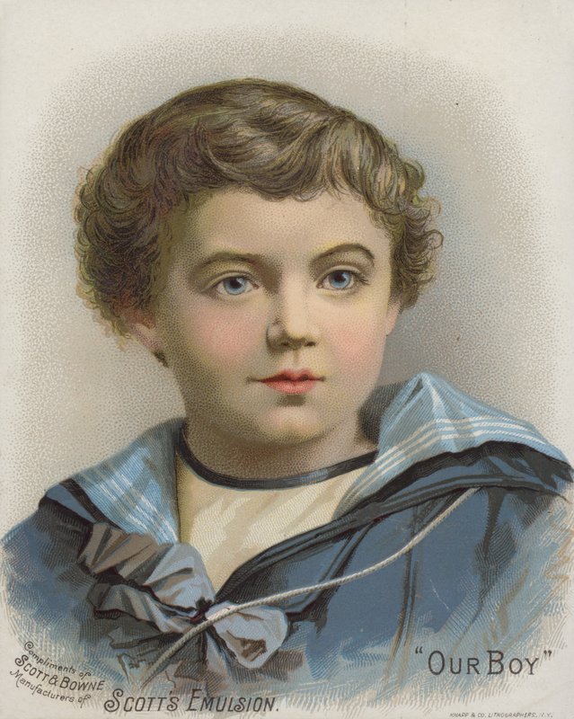 Mladý námořník chlapec, náš chlapec od American School