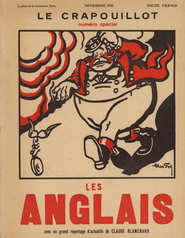 John Bull (barevná litografie) od Andre Foy