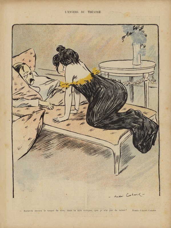 Ilustrace pro Le Rire od Andre Philippe Adolphe Cahard