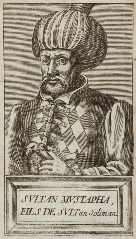 Mustafa I Deli od Andre Thevet