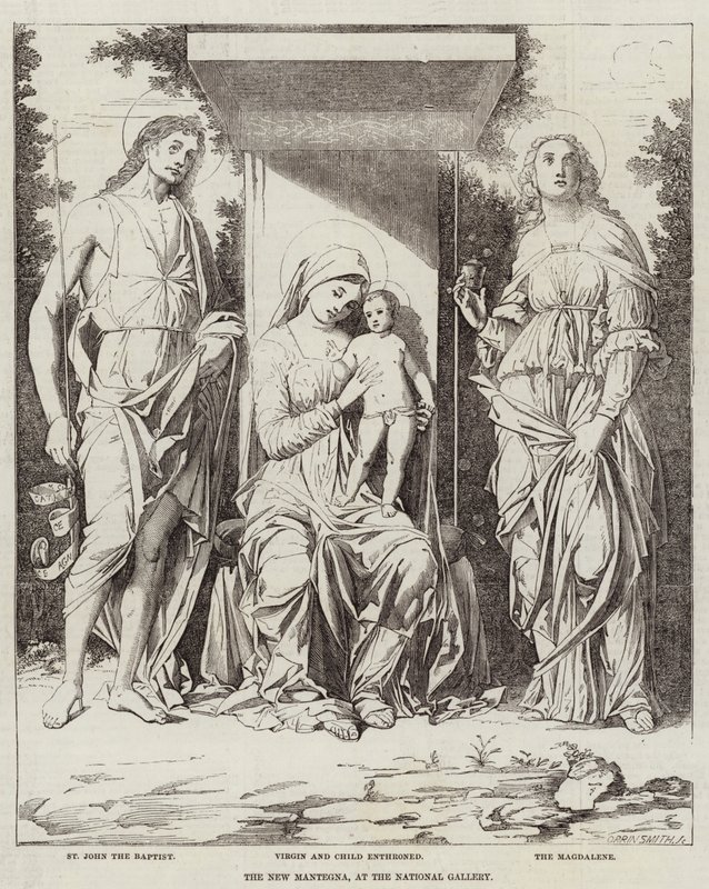 New Mantegna, v Národní galerii od Andrea Mantegna