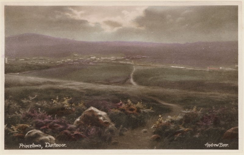 Princetown, Dartmoor (barevné foto) od Andrew Beer