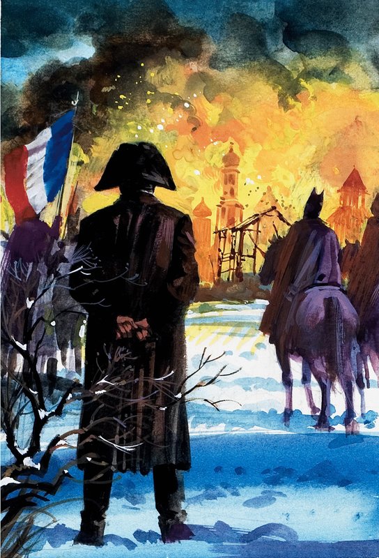 Korunovační scéna a Napoleon od Andrew Howat