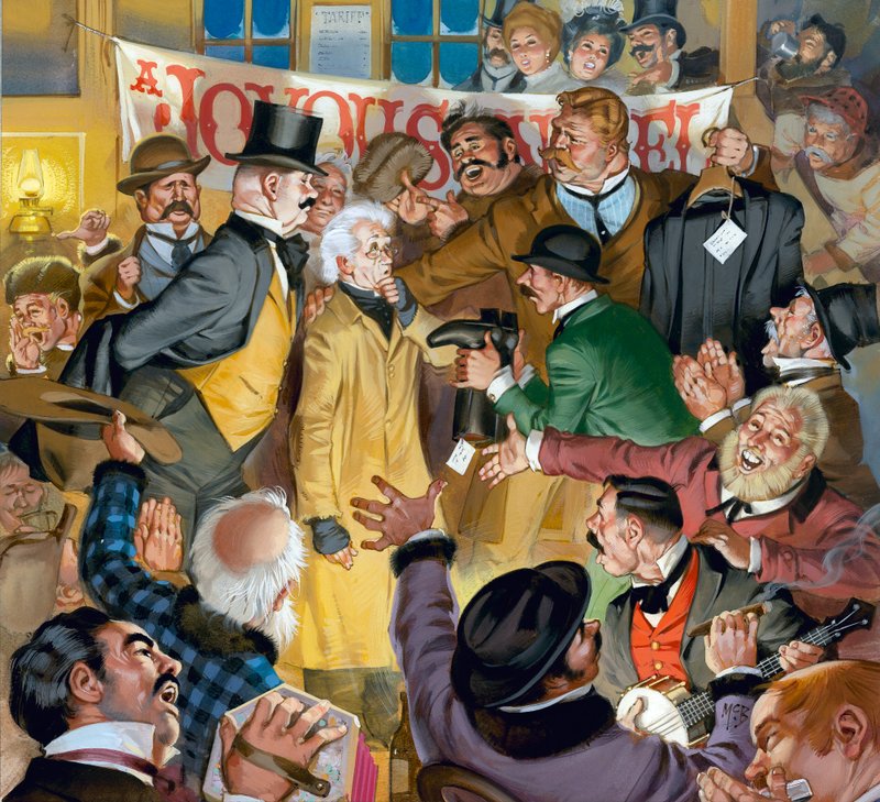 Radostný noel (kvaš na papíře) od Angus McBride