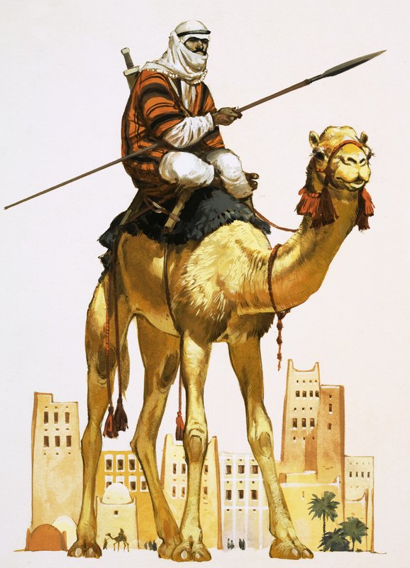 Arab na velbloudu od Angus McBride
