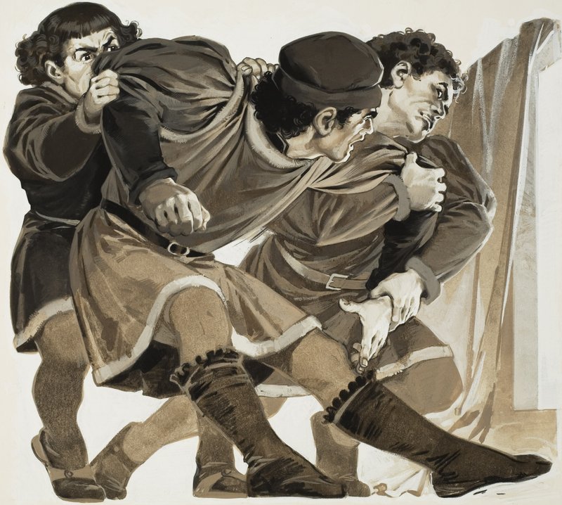 Baldaccio (1400-41) (kvaš na papíře) od Angus McBride