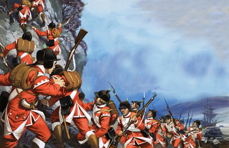 Zdolávání útesů, abychom dobyli Quebec od Angus McBride