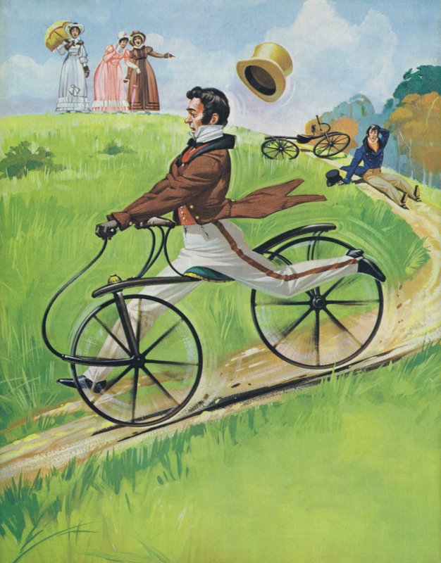 Hobby Horse (barevná litografie) od Angus McBride
