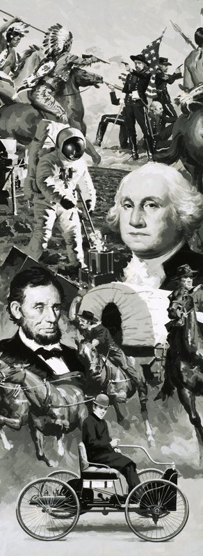 Montáž The Making of America od Angus McBride