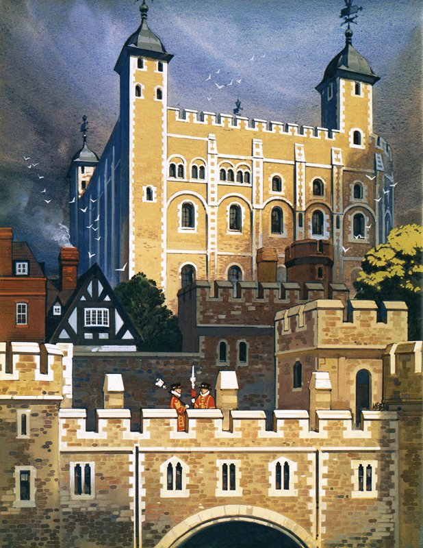 Londýnský Tower od Angus McBride