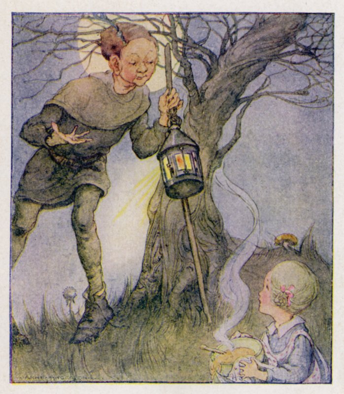 Říkanka: Muž na měsíci přišel příliš brzy (barevné lito) od Anne (after) Anderson