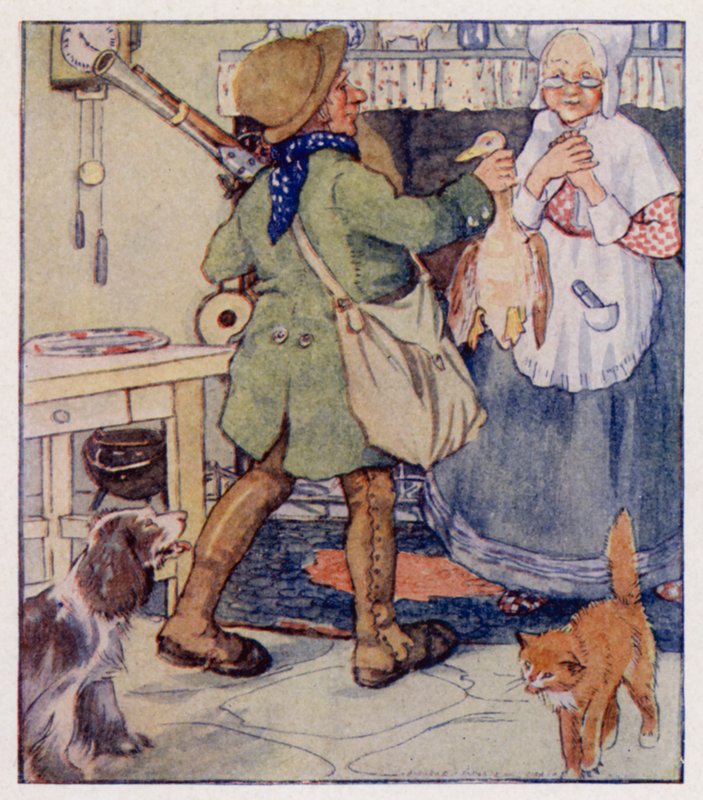 Dětská říkanka: Byl tam malý muž (barva lito) od Anne (after) Anderson