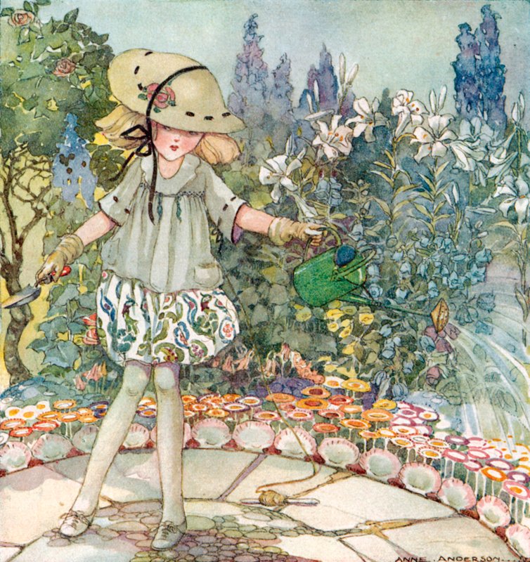 Paní Mary, právě naopak, Jak roste vaše zahrada od Anne Anderson