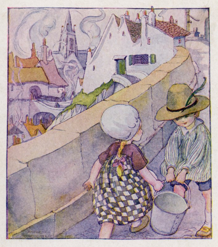 Říkanka: Jack a Jill šli do kopce od Anne Anderson