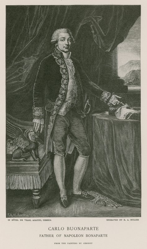 Carlo Buonaparte od Anne Louis Girodet de Roucy Trioson