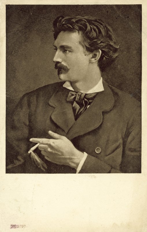 Autoportrét Anselma Feuerbacha, německého umělce od Anselm Feuerbach
