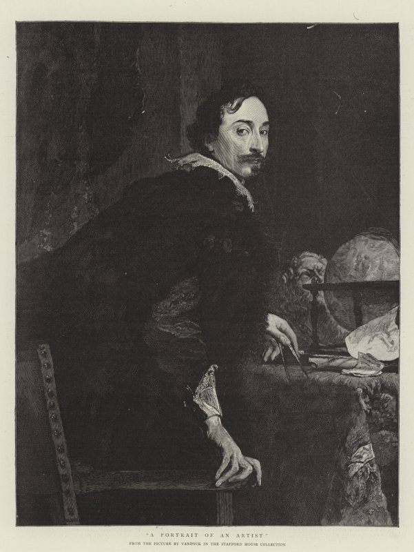 Portrét umělce od Anthony van Dyck