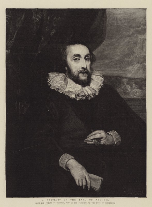 Portrét hraběte z Arundelu od Anthony van Dyck