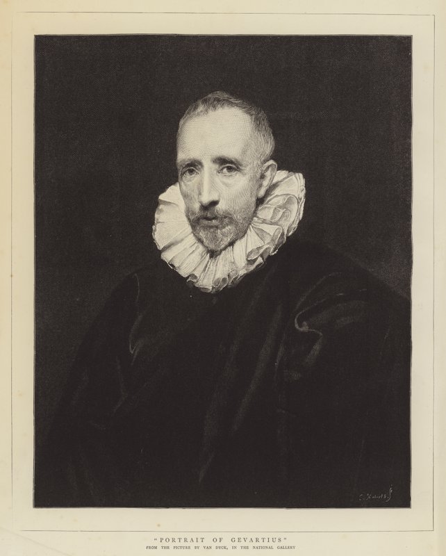 Portrét Gevartia od Anthony van Dyck