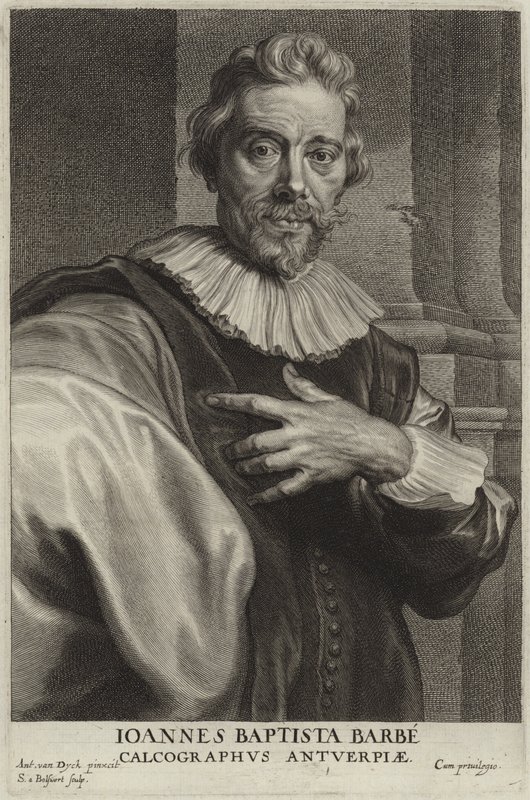 Portrét Jean-Baptiste Barbe od Anthony van Dyck