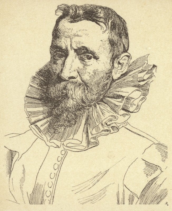 Jan Brueghel starší, vlámský malíř od Anthony van Dyck