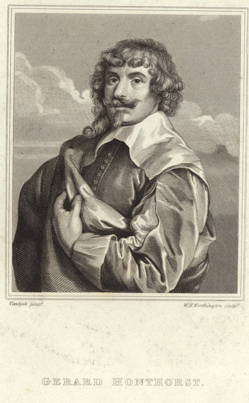Portrét Gerarda van Honthorsta od Anthony van Dyck